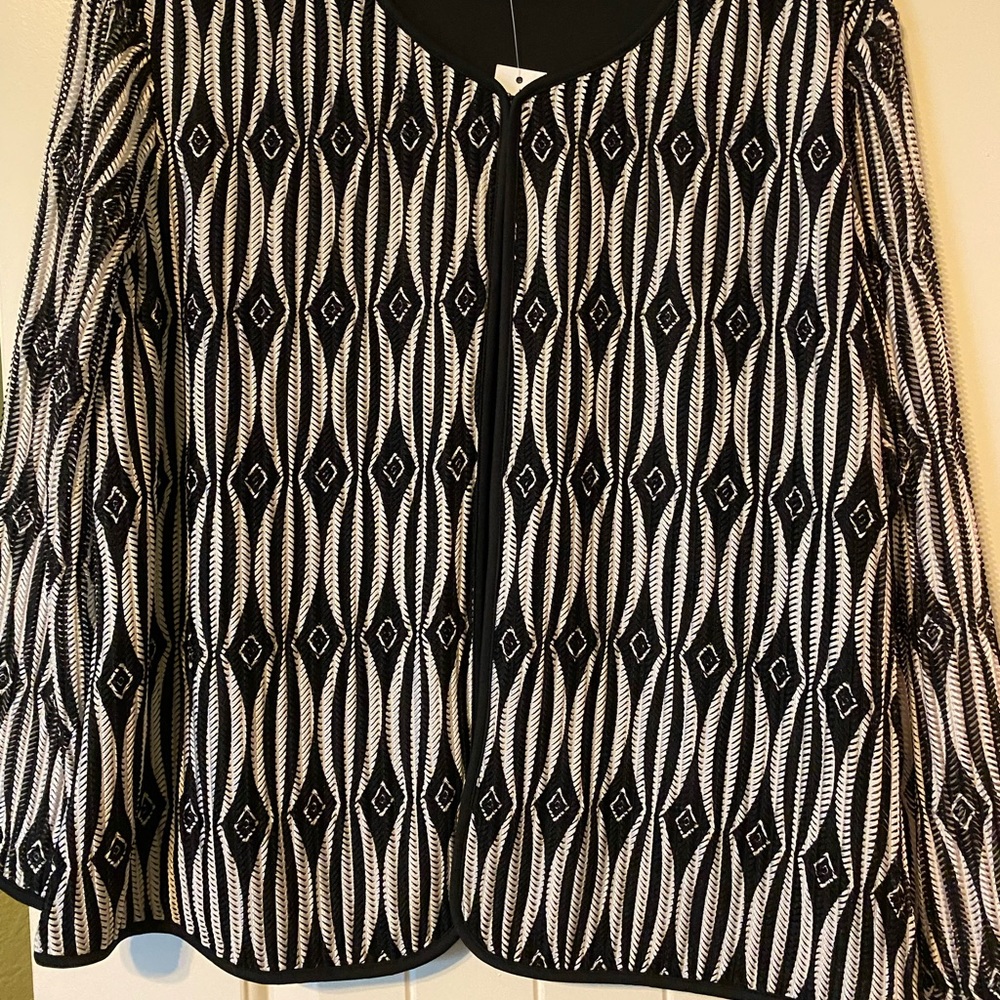 Fly front jacket. Perfect for travel.